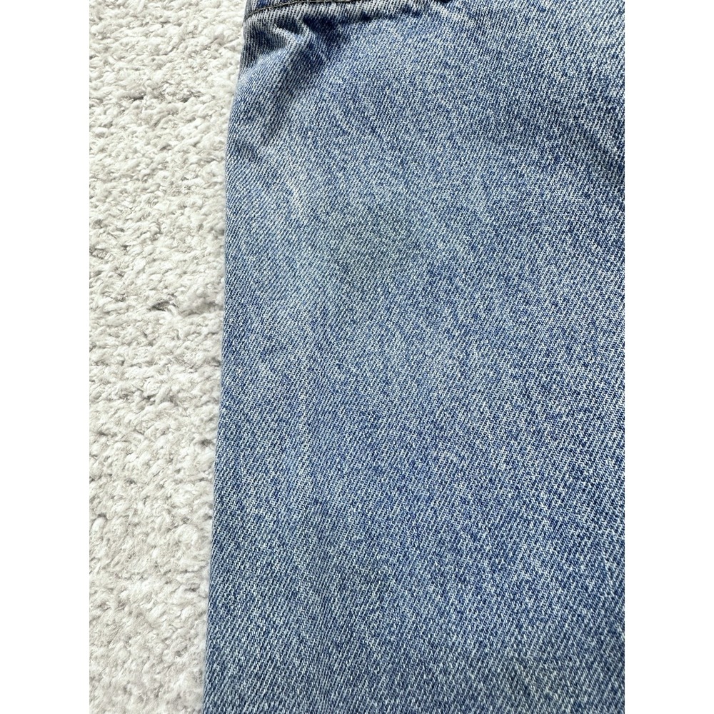 Vtg Carhartt Jeans Men's 33x36 Blue Denim Relaxed Straight Fit - Picture 12 of 12